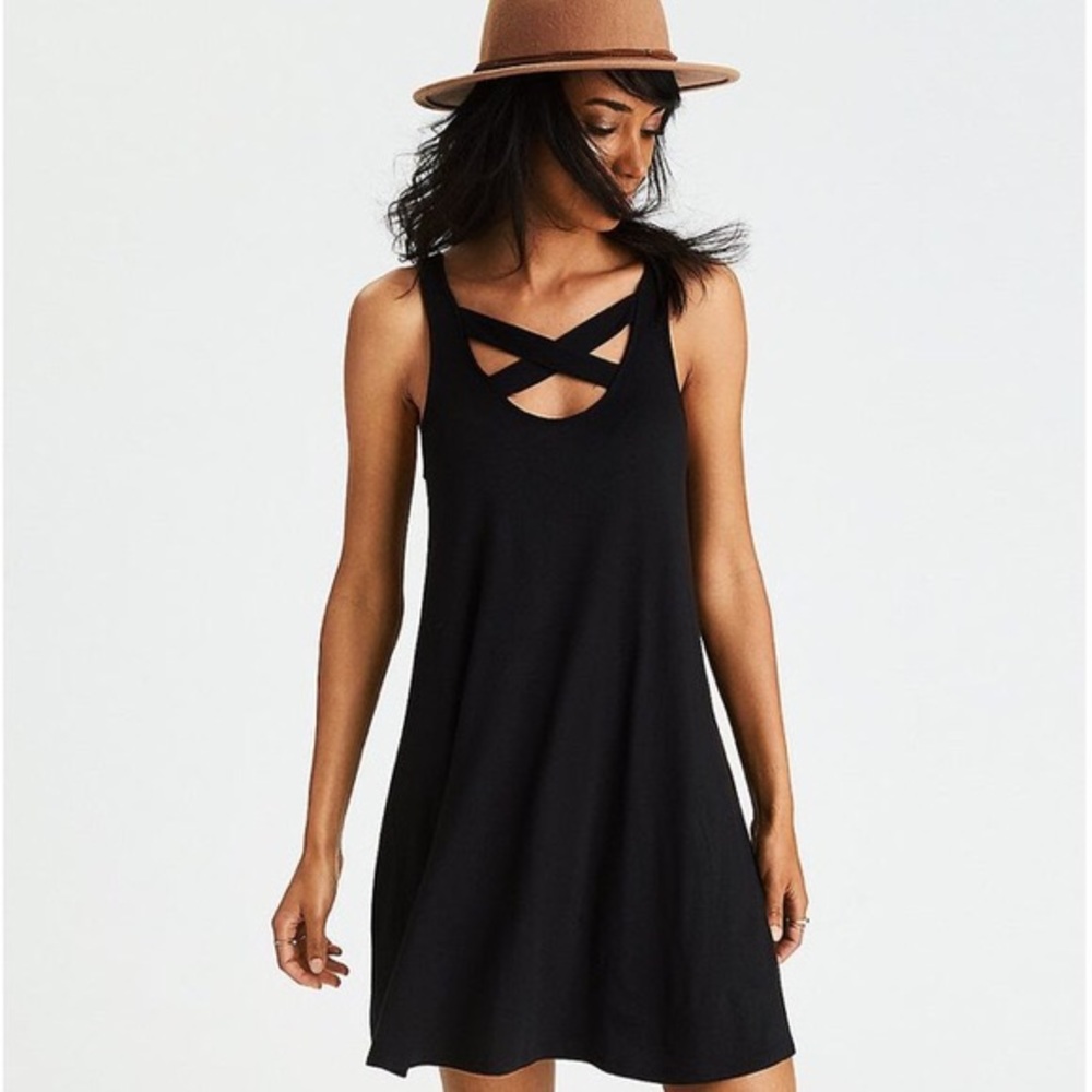 💕NWT💕AEO SOFT & SEXY CROSS-BACK DRESS